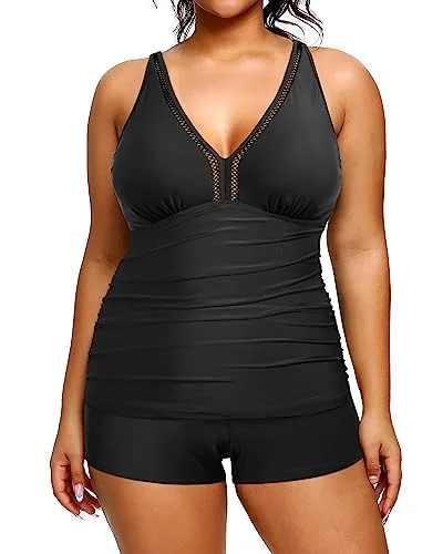 Two Piece Swimwear Plus Size Athletic Swimwear