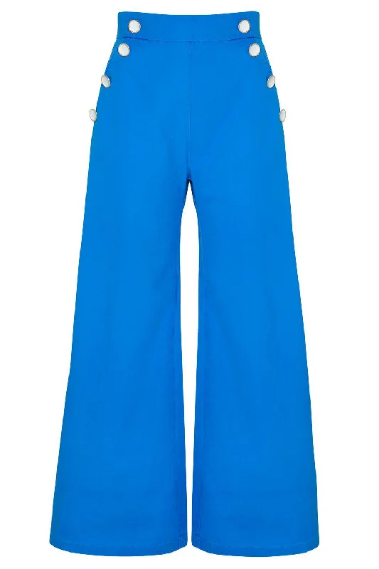 Nautical Wide Leg Trouser