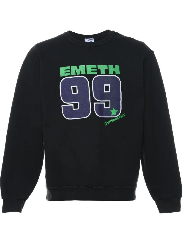 Emeth Printed Sweatshirt - M