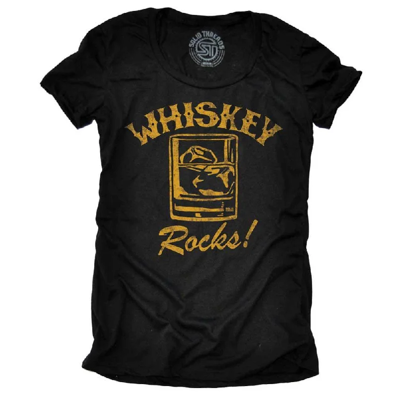 Women's Whiskey Rocks T-shirt