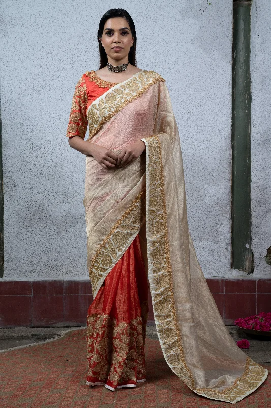 Red Saree