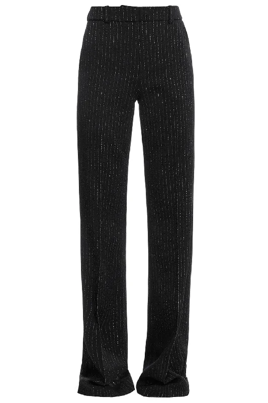 Lurex Straight Pant