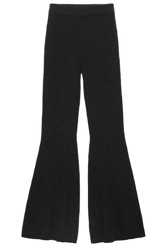 Ribbed Flare Pant