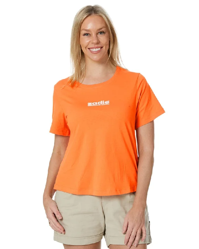 Unstoppable Womens Tee - Orange