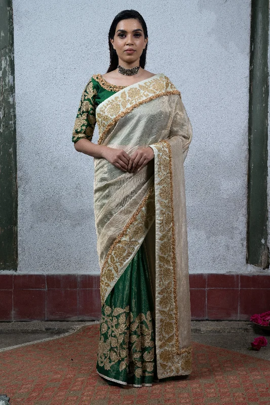 Green Saree