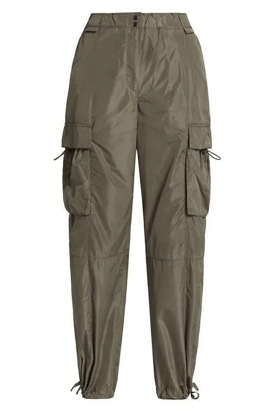 Techno Taffeta Utility Pant