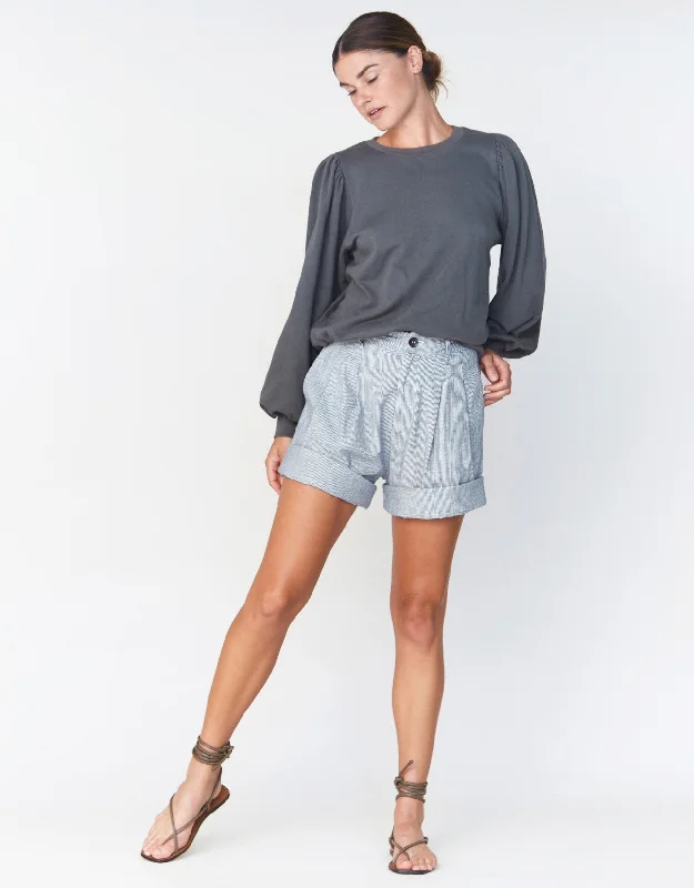 Tash Short in Bristol Cotton Hemp