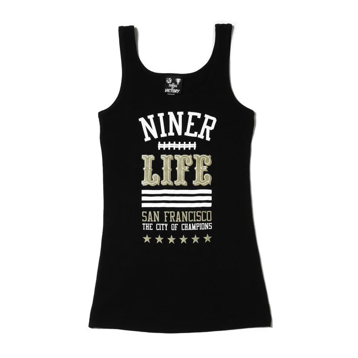 Womens Thrill Of Victory Life Tank Top Black