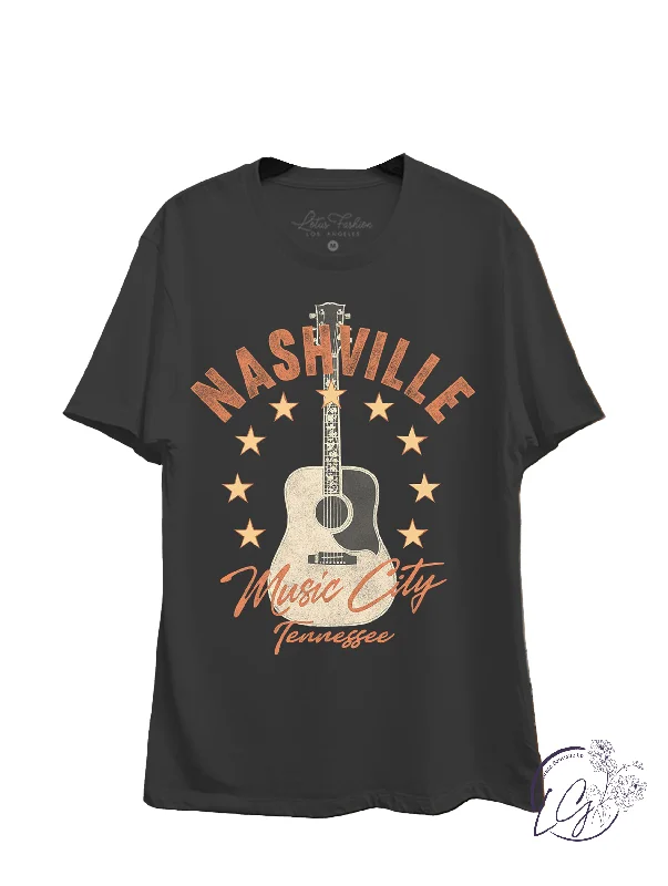 Nashville Music City Graphic Top