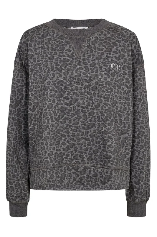 Leo Sweat 37026 | Mid Grey | Sweatshirt fra Co'couture