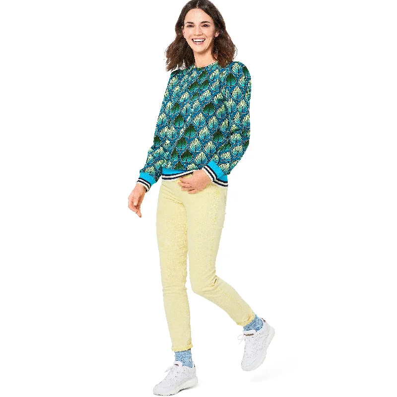 Burda Sewing Pattern 6109 Sweatshirt