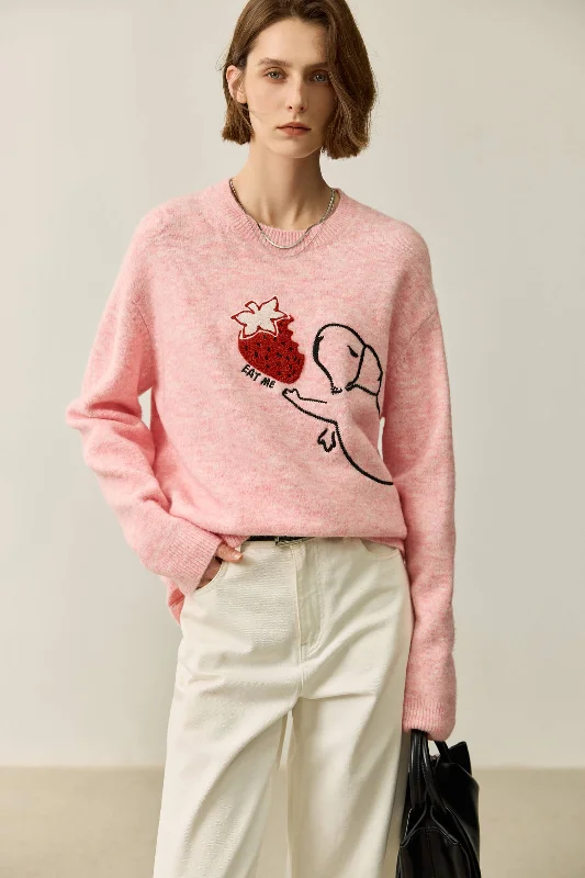 LILY Capybara Crewneck Sweater